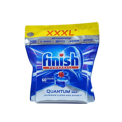 Viên rửa bát Finish Quantum Max Soda gói 60 viên