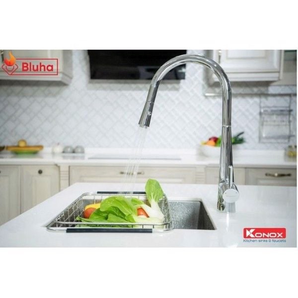 Combo Chậu rửa bát KN8248DOB-Vòi rửa bát KN1901C
