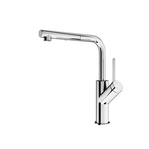 Vòi rửa bát rút dây Konox Artan Chrome