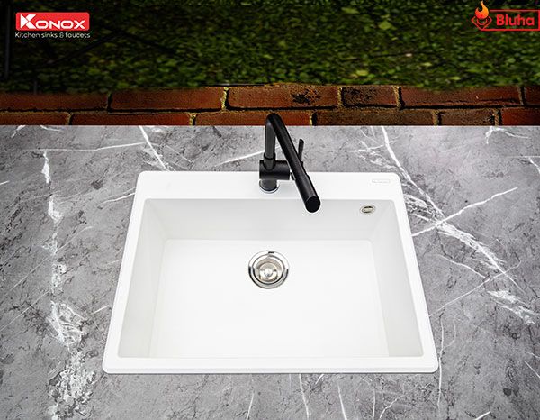 Vòi rửa bát Konox Felix Black