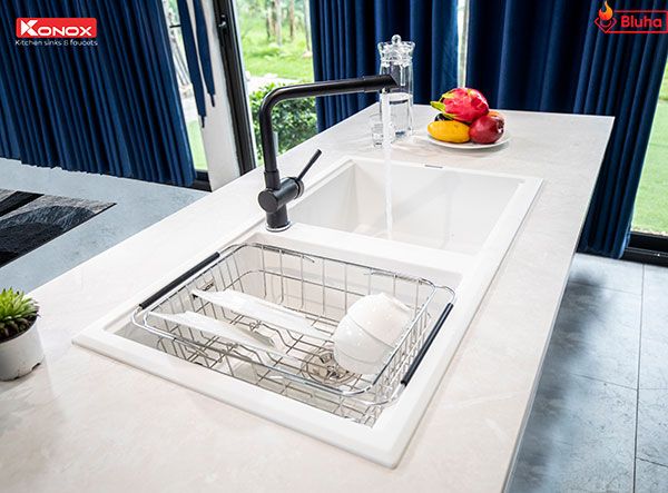 Vòi rửa bát Konox Felix Black