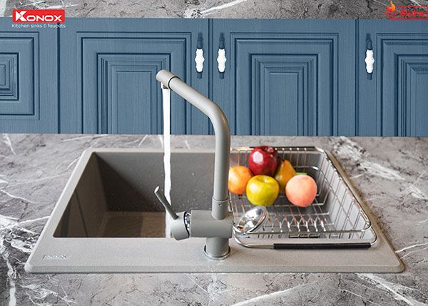 Vòi rửa bát Konox Felix Grey