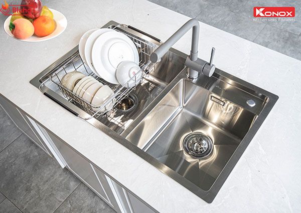 Vòi rửa bát Konox Felix Grey