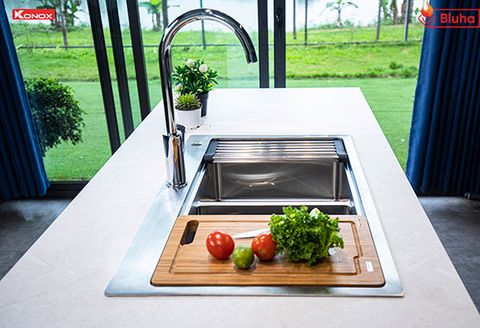 Vòi rửa bát Konox Modo Chrome