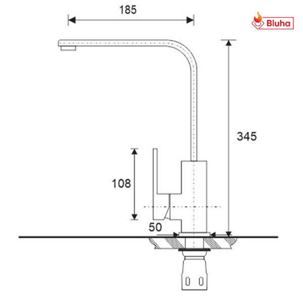 Vòi rửa bát Roslerer RL-801