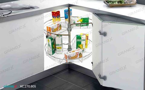 Mâm xoay 3/4 270 độ Grandx Sirius XC.270.80S