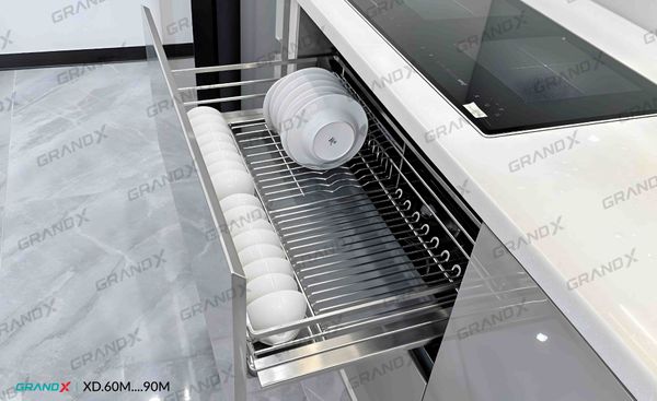 Giá Bát Đĩa Nan Oval/SUS304 Grandx Moonlight XD.60M