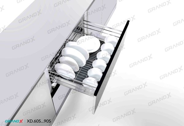 Giá bát đĩa, nan dẹt Grandx Sirius XD.60S