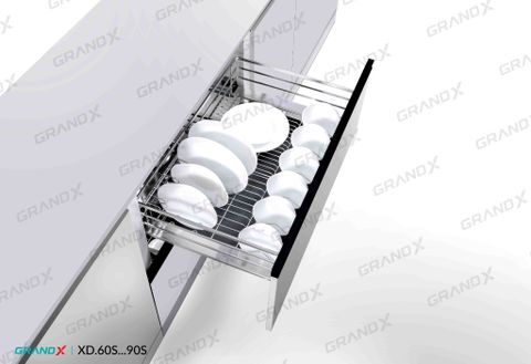 Giá bát đĩa, nan dẹt Grandx Sirius XD.60S