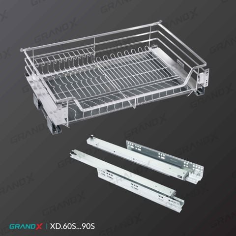 Giá bát đĩa, nan dẹt Grandx Sirius XD.60S