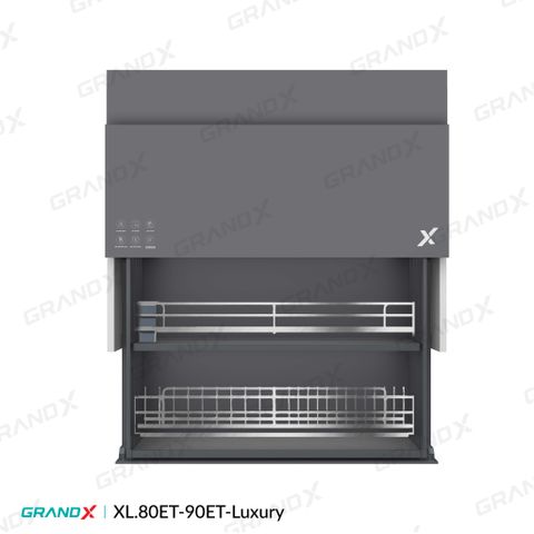 Giá bát đĩa nâng hạ điện thông minh Grandx Titanium XL.80ET - Luxury