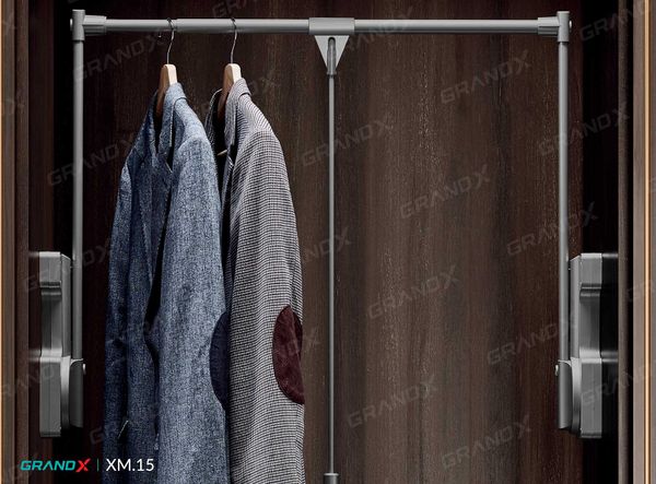 Giá nâng hạ cơ treo quần áo Grandx Mimosa XM.15