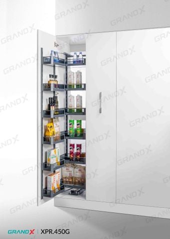 Tủ đồ khô nhôm vách kính 450 Grandx Glass XPR.450G