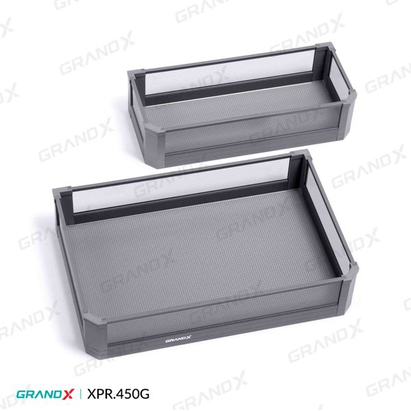 Tủ đồ khô nhôm vách kính 450 Grandx Glass XPR.450G