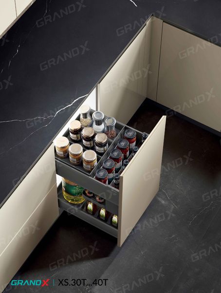 Giá gia vị Grandx Titanium XS.30T