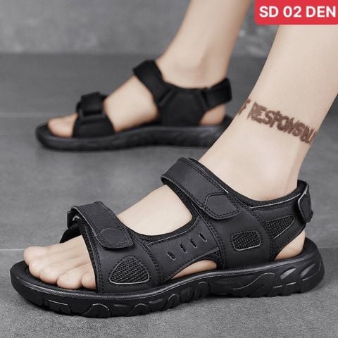 Dép Sandal Bigsize 44-48 -SD 02 den