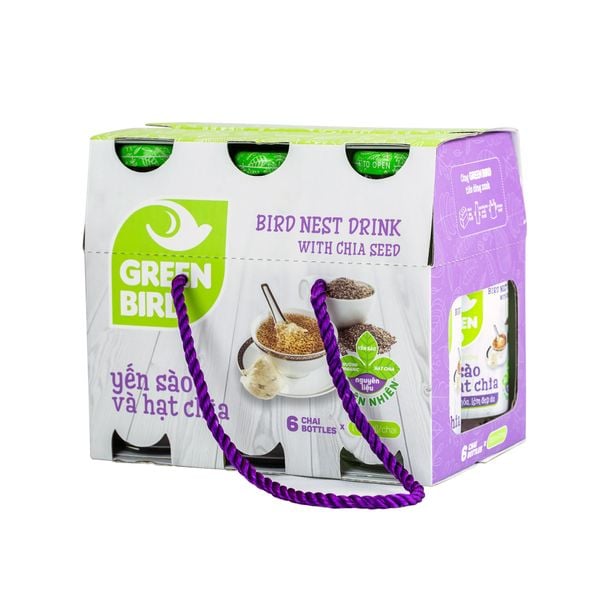  Green Bird Hạt Chia 185ml - L6 