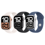Apple Watch Series 10 GPS + Cellular 42mm S/M (Vỏ Nhôm - Dây Đeo Thể Thao)