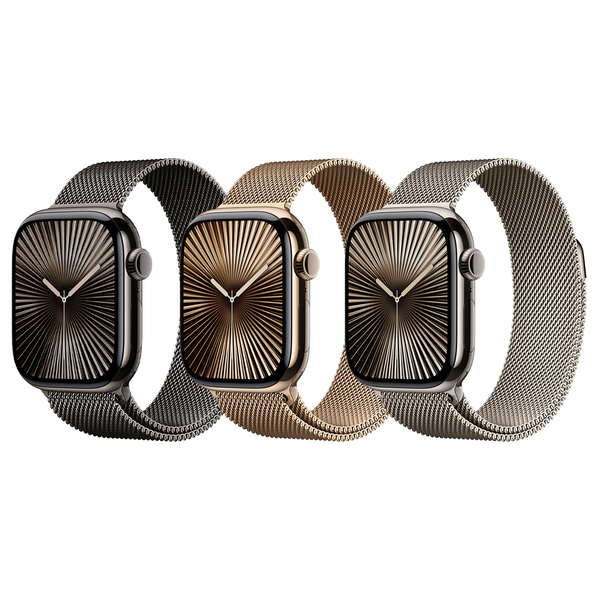 Apple Watch Series 10 GPS + Cellular 42mm (Vỏ Titan - Dây Quấn Milan)