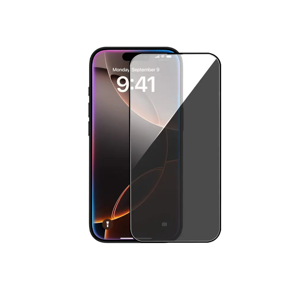 Mipow Dán cường lực Kingbull HD Anti - Spy iPhone 16 Series (Chống nhìn trộm)