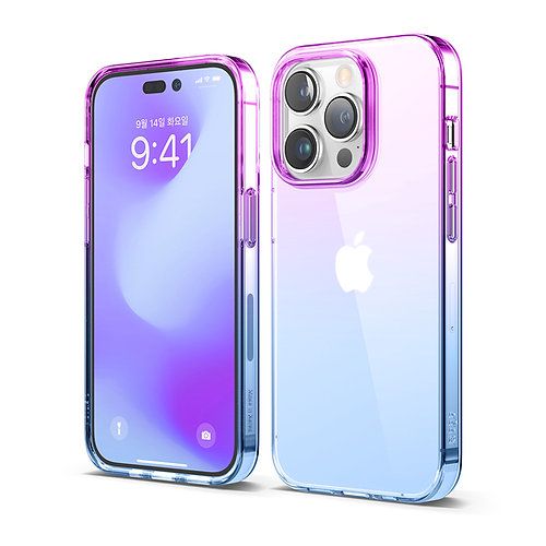 elago Aurora Case iPhone 14 Pro (Tím/Xanh)
