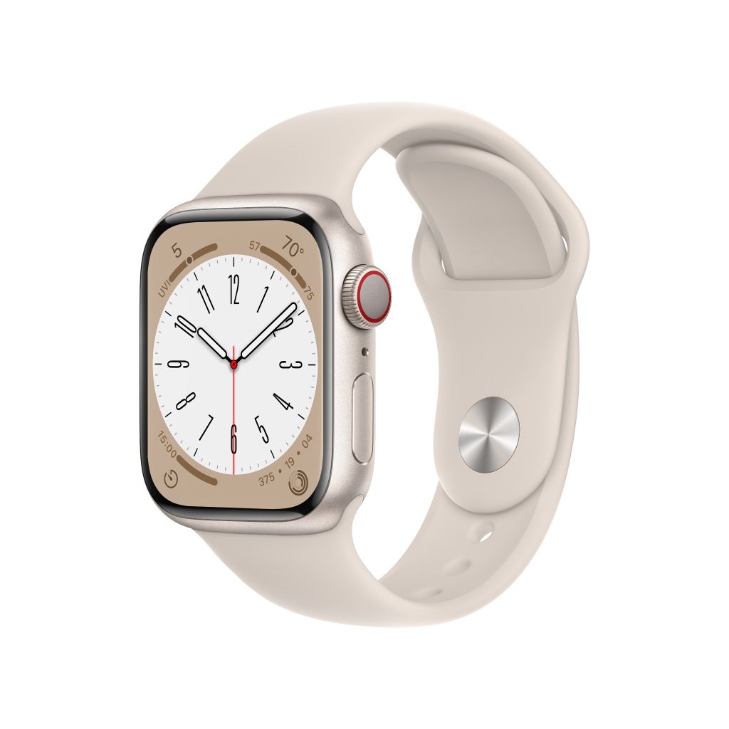 Apple Watch Series 8 GPS + Cellular 45mm (Vỏ nhôm - Dây đeo thể thao)