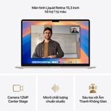 MacBook Air 15-inch M4 Chip 10-Core GPU (Ram 16GB - SSD 512GB)