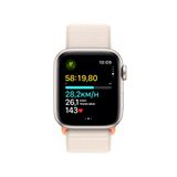 Apple Watch SE GPS + Cellular 40mm (Vỏ nhôm - Dây quấn thể thao)