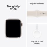 Apple Watch SE GPS 44mm S/M (Vỏ Nhôm - Dây Đeo Thể Thao)