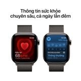 Apple Watch Series 10 GPS + Cellular 46mm M/L (Vỏ Titan - Dây Quấn Milan)