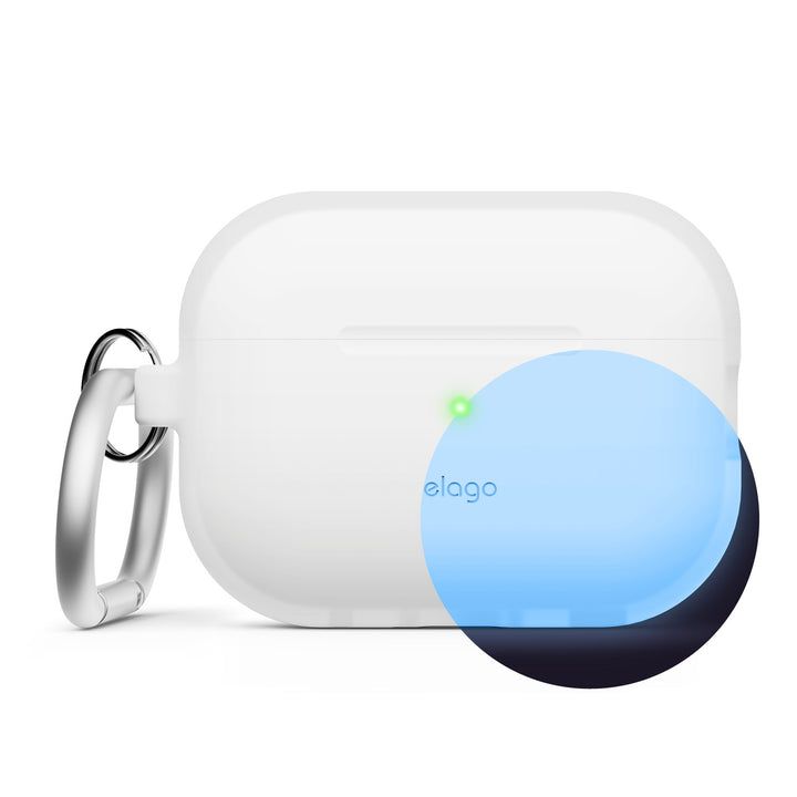 elago Silicone Hang Case AirPods Pro Gen 2 (Nightglow Blue)