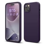 elago Premium Silicone Case iPhone 15/15 Plus (Deep Purple)