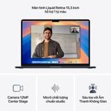 MacBook Air 15-inch M4 Chip 10-Core GPU (Ram 16GB - SSD 256GB)