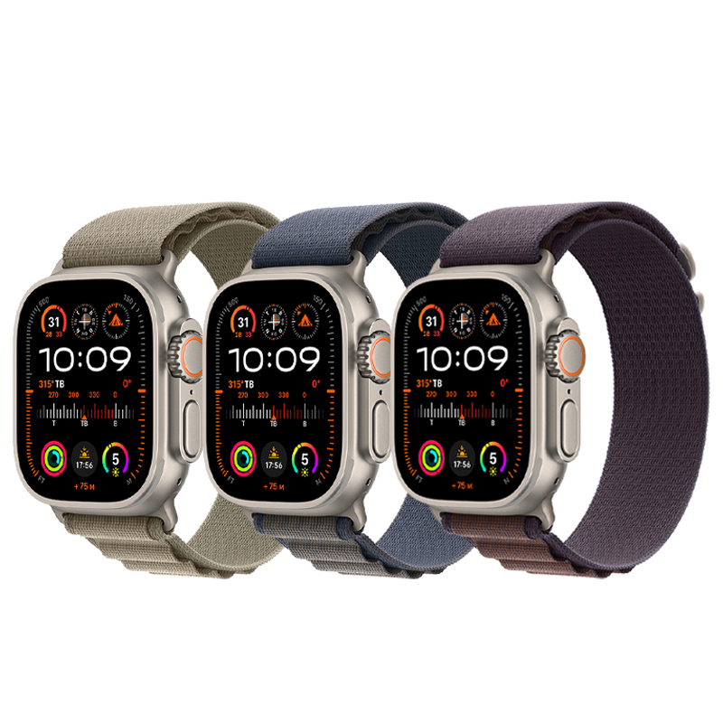 Apple Watch Ultra 2 GPS + Cellular 49mm - Size Lớn (Vỏ Titan - Dây Quấn Alpine)