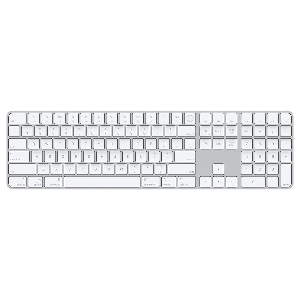 Apple Magic Keyboard with Touch ID and Numeric Keypad with Apple silicon (Màu Trắng)