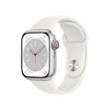 Apple Watch Series 8 GPS + Cellular 41mm (Vỏ Nhôm màu Bạc với Dây Đeo Thể Thao)