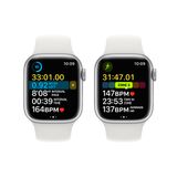 Apple Watch Series 8 GPS + Cellular 41mm (Vỏ Nhôm màu Bạc với Dây Đeo Thể Thao)