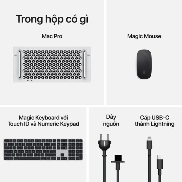 Mac Pro Rack M2 Ultra - Thùng ngang – NMS - Apple Authorised Reseller