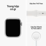 Apple Watch Series 8 GPS 41mm (Vỏ Nhôm màu Bạc với Dây Đeo Thể Thao)