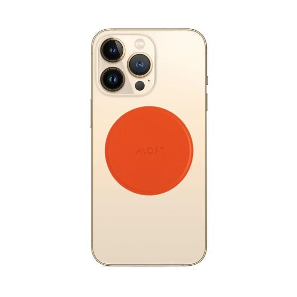 MOFT O Snap Phone Grip & Stand - Giá đỡ kiêm miếng dán giữ iPhone (Orange)