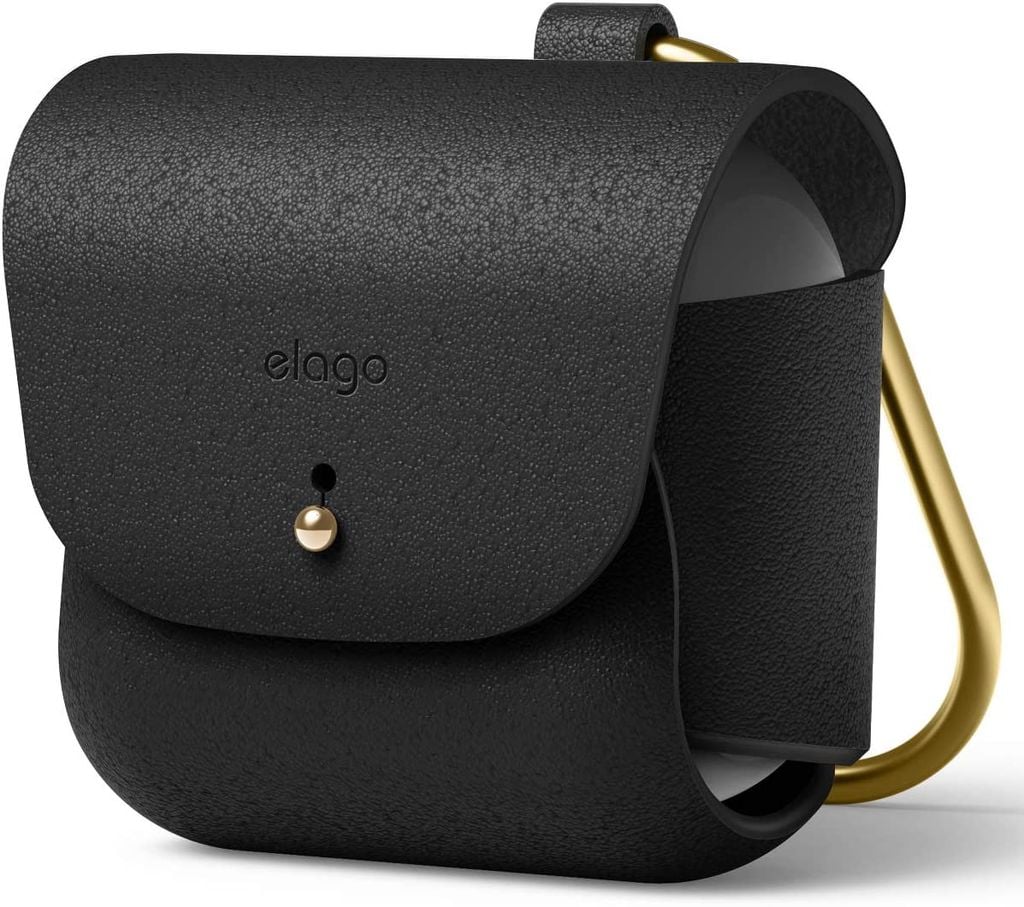 elago Leather Case AirPods 3 (Màu Đen)