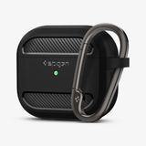 Spigen Rugged Armor Matte Black Case AirPods 3