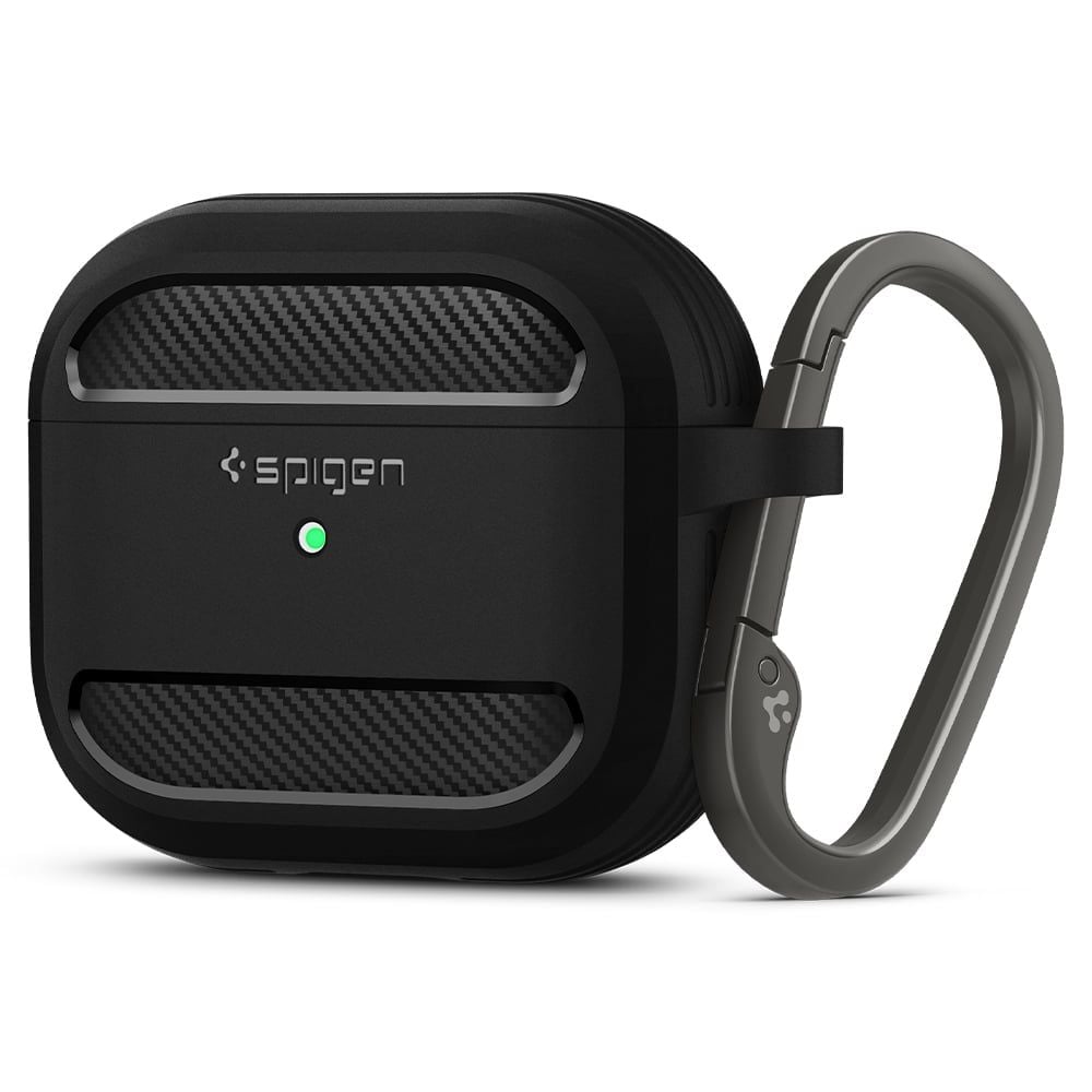 Spigen Rugged Armor Matte Black Case AirPods 3