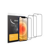 Mipow Dán cường lực Kingbull iPhone 12 Mini (Trong suốt - Viền đen)