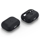 Spigen Silicone Fit + Strap Black Case AirPods Pro (Thế hệ 2)