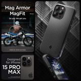 Spigen Mag Armor MagFit iPhone 15 Pro Max (Matte Black)