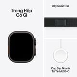 Apple Watch Ultra 2 Size S/M (Vỏ Titan - Dây Quấn Trail)