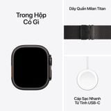Apple Watch Ultra 2 Size S (Vỏ Titan - Dây Quấn Milan Titan)