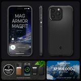 Spigen Mag Armor MagFit iPhone 15 Pro (Matte Black)