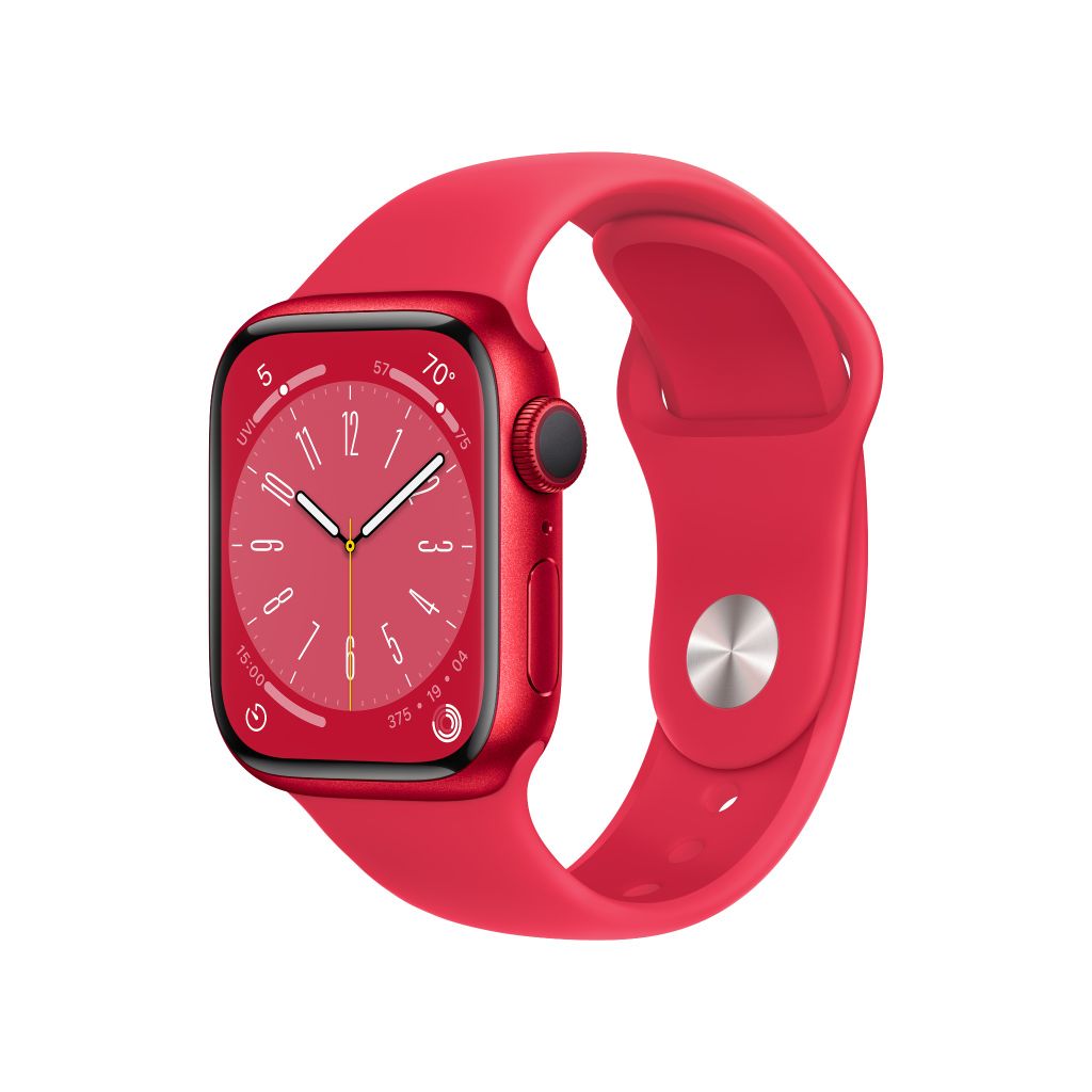 Apple Watch Series 8 GPS 41mm (Vỏ Nhôm màu Đỏ với Dây Đeo Thể Thao)